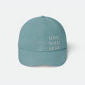 LOVE SOLD HERE Cap-Sky Blue